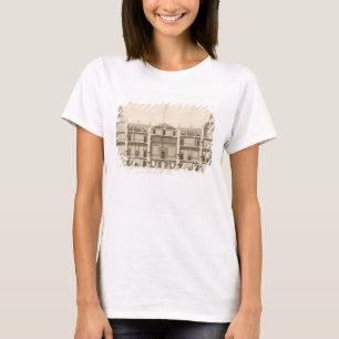 Camiseta Houghton Salão: seção da parte dianteira