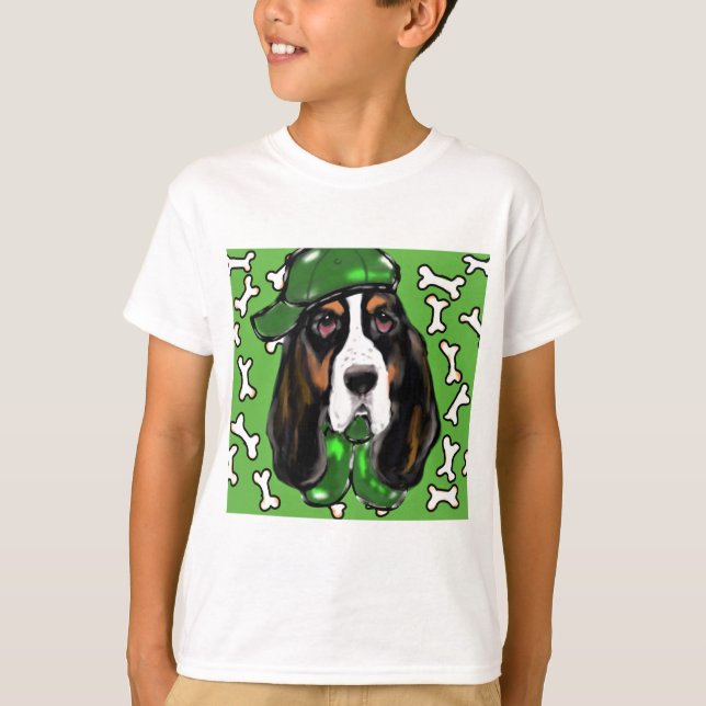 Camiseta Hound Basset (Frente)