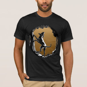 Camiseta Hound Dog Camiseta Caça Cão T-Shirt Coonh