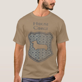 Camiseta House    CorgiFunny Thrones Parody Tee 4649