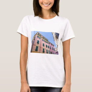 Camiseta House facades Monterosso Cinque Terre Liguria Ital