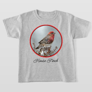 Camiseta House Finch in Snow - Foto original