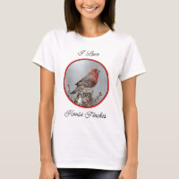 House Finch in Snow - Foto original