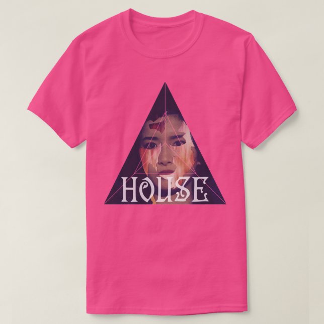 Camiseta House Hausu - Horror de Gato Japonês (Frente do Design)