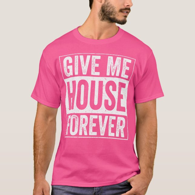 Camiseta House Music Edm Dj Raver (Frente)