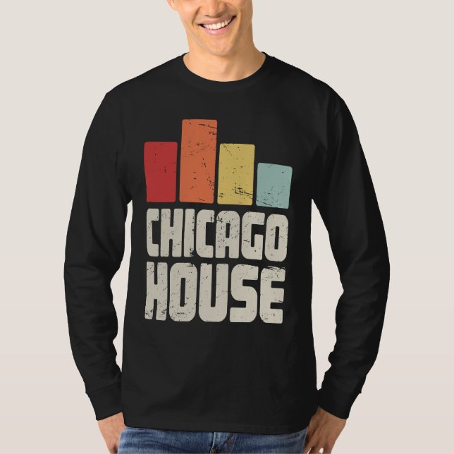 Camiseta House Music French House & Chicago House (Frente)