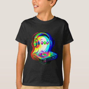 Camiseta House Music Ghost Dj Illusion Óptica Edm Hallowee