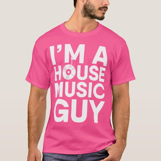 Camiseta House Music Lover - Edm Dj Gift For Men (Frente)