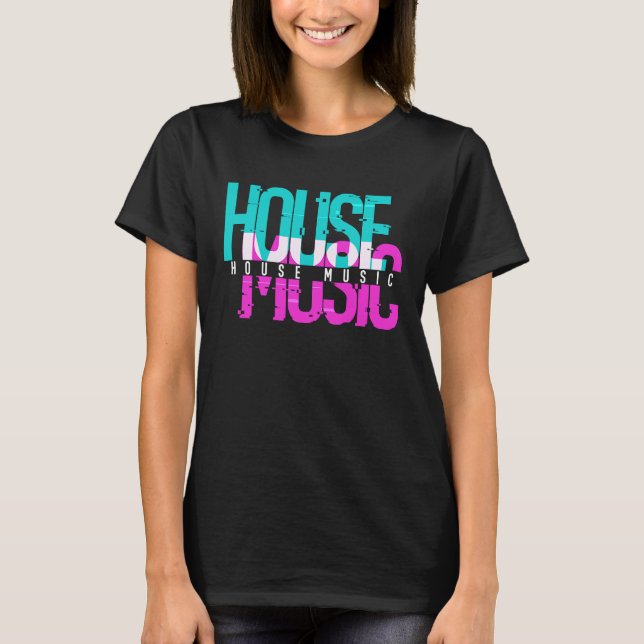 Camiseta House Music Rave EDC EDM Techno Music Festival (Frente)