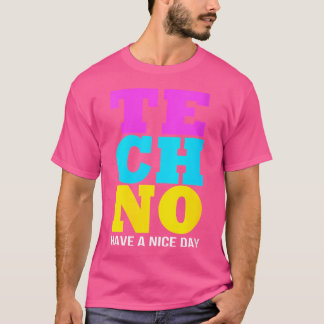 Camiseta House Music Rave Edm Techno