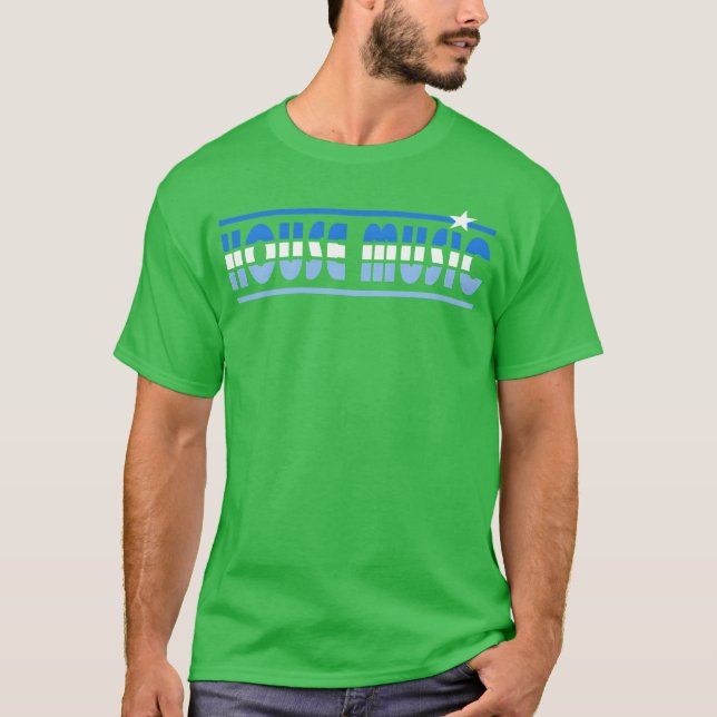 Camiseta House Music Retro Amigo (Frente)