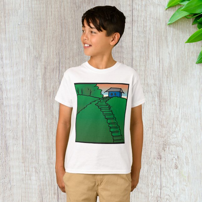 Camiseta House On A Green Hill (Criador carregado)