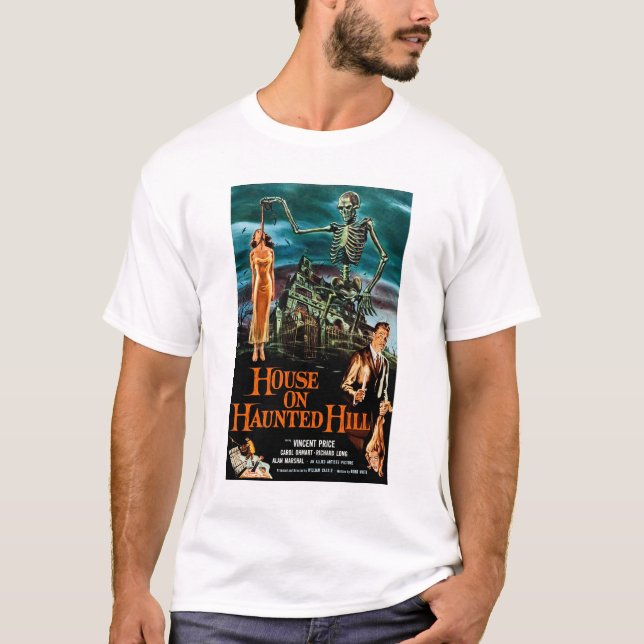 Camiseta House on Haunted Hill (1959) (Frente)