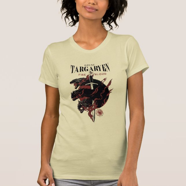 Camiseta House Targaryen - Fogo e Sangue (Frente)