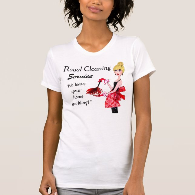 Camiseta "Housecleanding" DIVA T-Shirts (Frente)