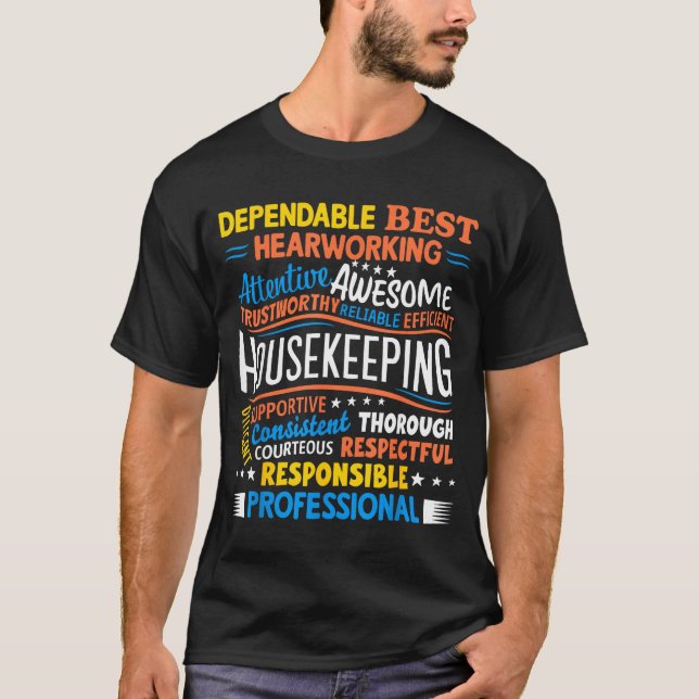 Camiseta Housekeeng Appreciation Environmental Services Wee (Frente)