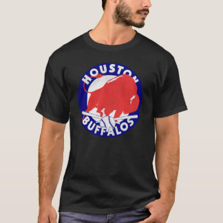 Camiseta Houston Buffalos Buffalos Retro Defunct Baseball