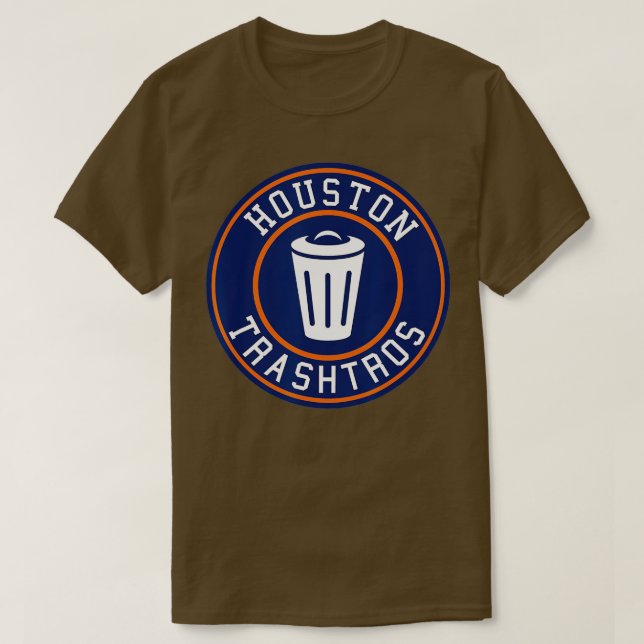Camiseta Houston Cheaters Sign Stealing Trashtros Baseball  (Frente do Design)