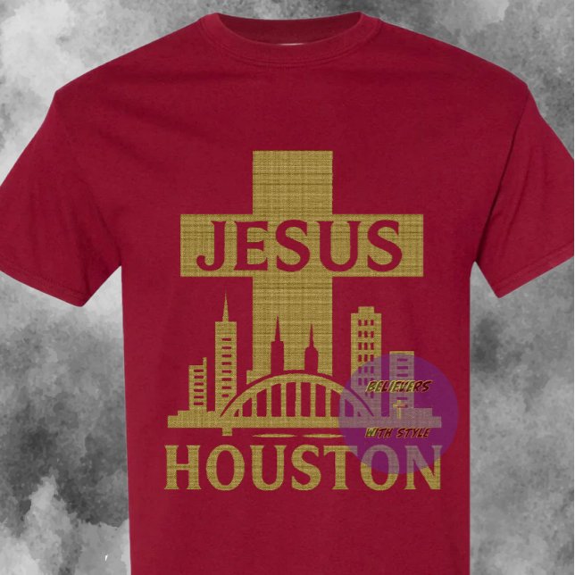 Camiseta Houston - Cristão (Criador carregado)
