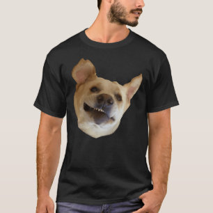 Camiseta Houston Foto Yellow Lab Face
