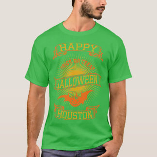 Camiseta Houston Happy Halloween Estilo