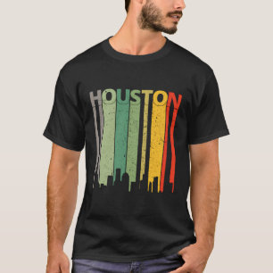 Camiseta Houston Shirt Anos 80 Vintage Retro Houston Texas 