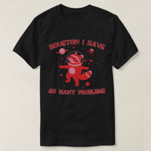 Camiseta Houston, Temos um Guaxinim!