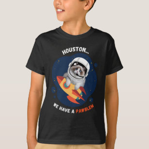 Camiseta Houston Temos Um T-Shirt PAWblem