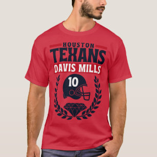 Camiseta Houston Texans Davis Mills 10 Americano