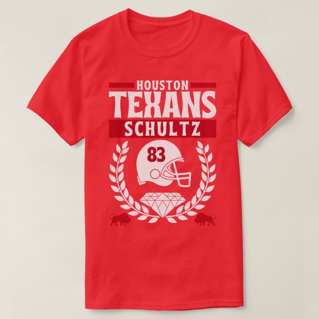 Camiseta Houston Texans Schultz 83 Edition (Frente do Design)