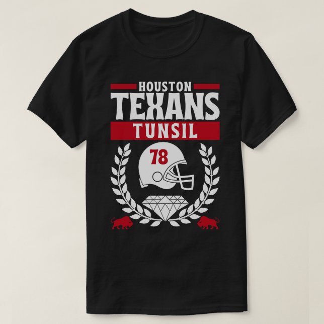 Camiseta Houston Texans Tunsil 78 Edition (Frente do Design)