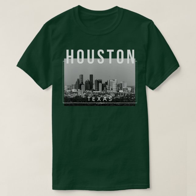 Camiseta Houston Texas HTown The Big H (Frente do Design)