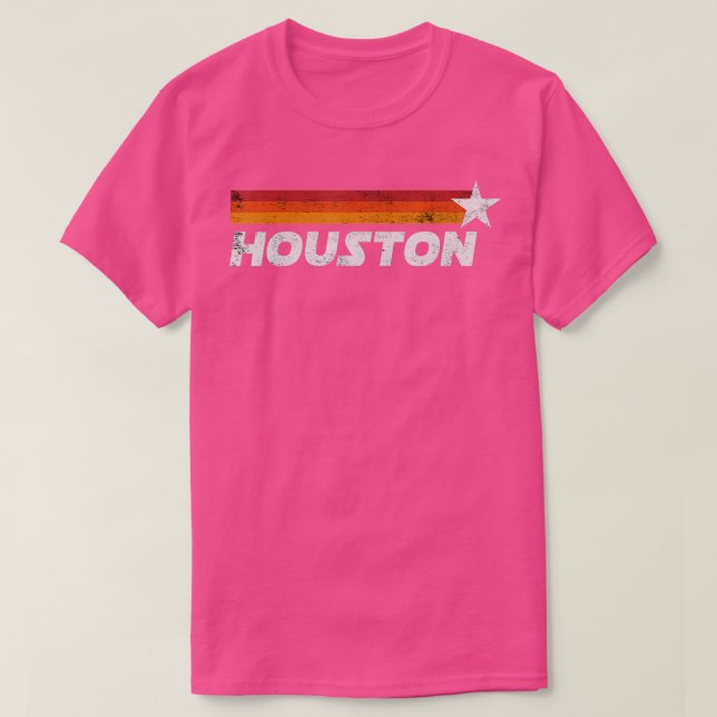 Camiseta Houston Texas Vintage (Frente do Design)