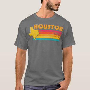 Camiseta Houston Texas Vintage angustiou Souvenir