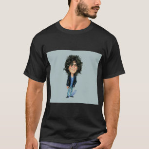 Camiseta Howard Stern Art Black Throw Blanket