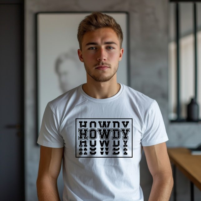 Camiseta Howdy (Criador carregado)