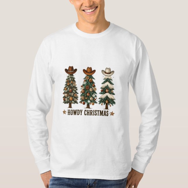 Camiseta Howdy Christmas (Frente)