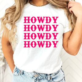 Camiseta Howdy Cowgirl Disco Última Bachelorette Rodeo