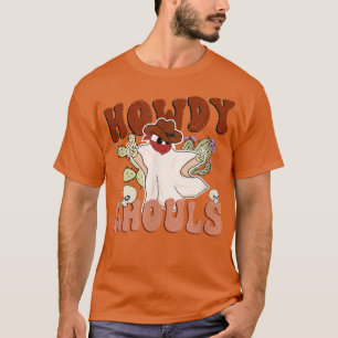 Camiseta Howdy Ghouls Western Halloween 1665