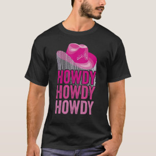 Camiseta Howdy Howdy Cowgirl Hat 2