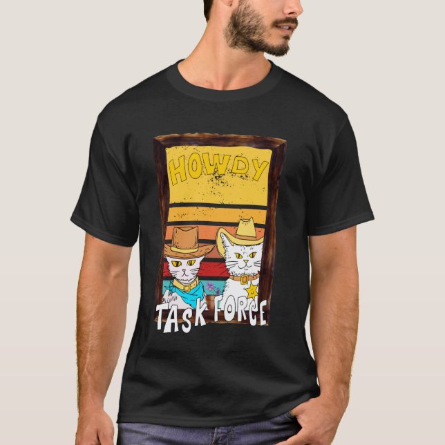 Camiseta Howdy Merch. Howdy Task Force Funny Design. Funny  (Frente)