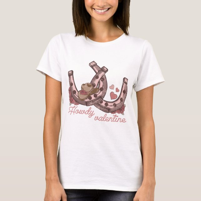 Camiseta Howdy Namorados Western Horsferes (Frente)