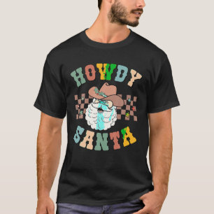 Camiseta Howdy Papais noeis Cowboy Papais noeis Western Chr