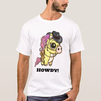 Camiseta Howdy Partner Pony