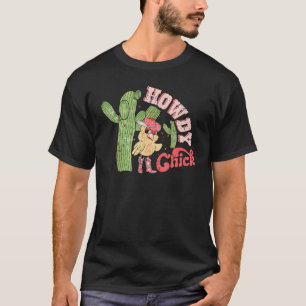 Camiseta Howdy Pintinho Retro Groovy Howdy Honey Western Va
