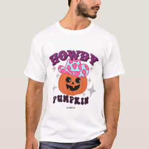 Camiseta Howdy Pumpkin Basic Men's T-Shirt