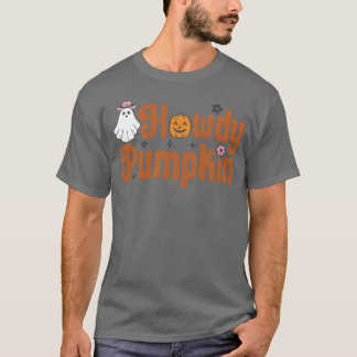 Camiseta Howdy Pumpkin Halloween