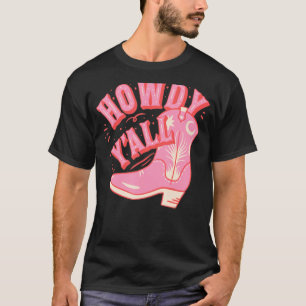 Camiseta Howdy Rodeo Women Vintage País Ocidental Sul