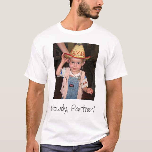 Camiseta Howdy, sócio! (Frente)
