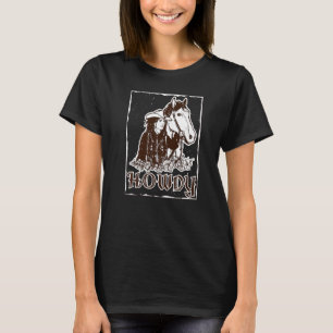 Camiseta Howdy Southern Western Country Girl Rodeo Cowgirl